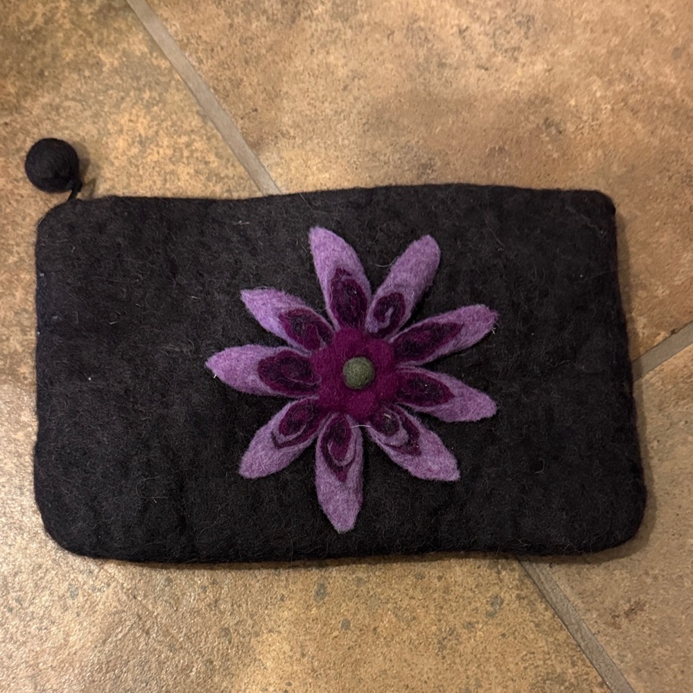 NWOT Rising Tide Felt Mini Bag